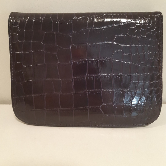 Aldo Plum Clutch/Shoulder/Cross Purse - Picture 3 of 8